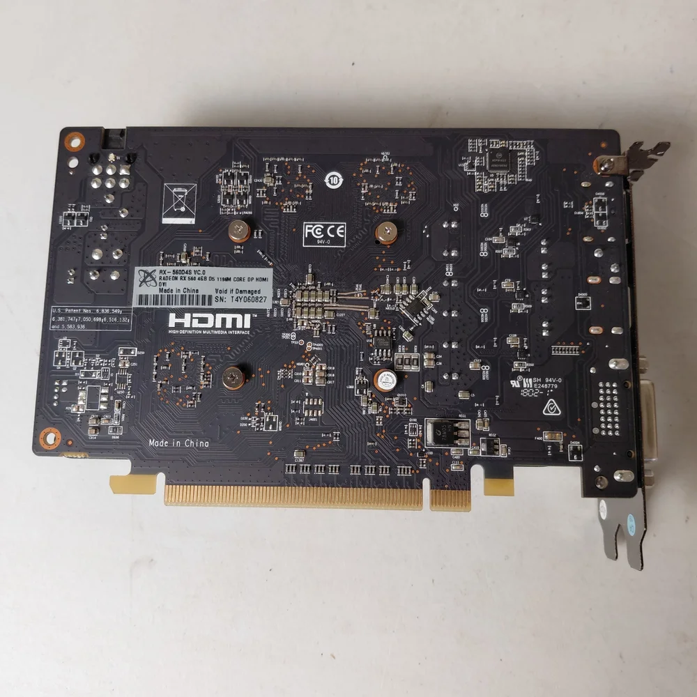 XFX AMD Radeon RX 560 4GB GDDR5 Graphics Card HDMI DisplayPort DVI